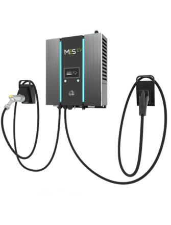 DC EV Charger Wall Mounted (ZR Series) 30KW Dual Gun
