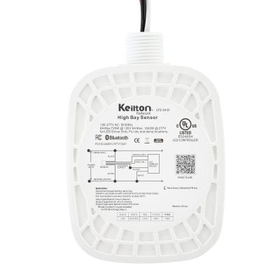 Bluetooth Fixture Mounted PIR Occupancy Sensor (SkyFi Blu) (06261)