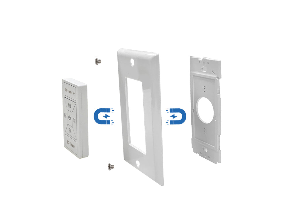 DC Powered Wireless BLE Wall Switch (LiteLinQ) (06507)