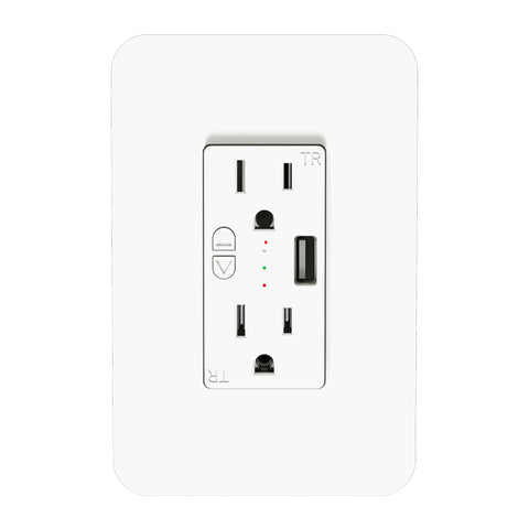 AC POWERED BLE WALL OUTLET (Amaya Pro) (06954)