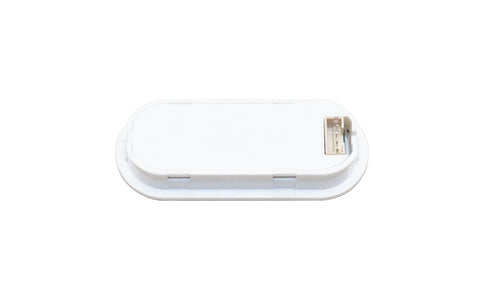 DC Powered BLE PIR Occ Control w DH White 12ft for PQSR Fixtures (Silvair) (06293)