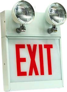 EXIT SIGN COMBO (CITY OF CHICAGO APPROVED)