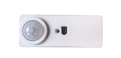 DC Powered BLE PIR Occ Control w DH White 12ft for ASR Fixtures (Silvair) (06295)