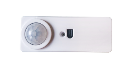 DC Powered BLE PIR Occ Control w DH White 12ft for ASR Fixtures (Silvair) (06295)