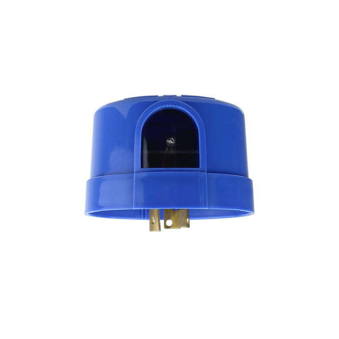 05714 Blue Twist Lock Photocell for Shoebox & Multi Purpose Flood 100-277V